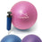 CampTeck Yoga Pilates Ball Plastic Anti Burst 23cm Pilates Ball for Exercise, Gym, Fitness, Core Training etc with Hand Pump