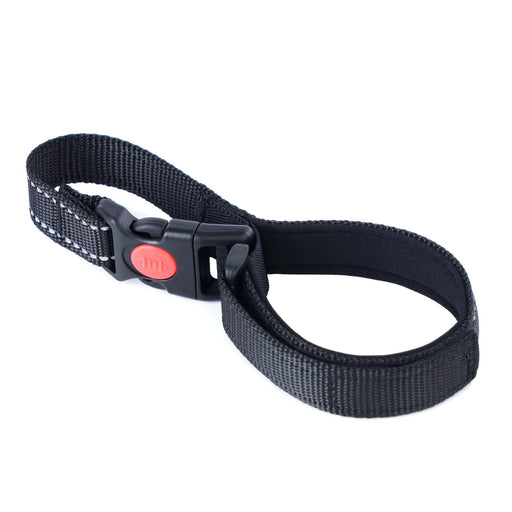 igadgitz home U7318 Adjustable Safety Dog Lead Wrist Strap, for Retractable & Standard Pet Leads - Black