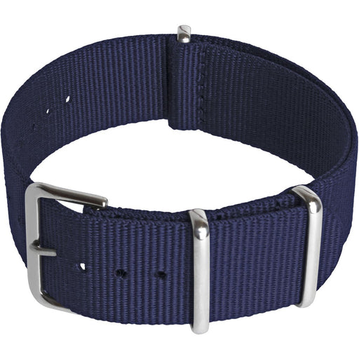 CampTeck Nylon Replacement Military NATO Watch Strap (widths 18|20|22|24mm) with Stainless Steel Pin Buckle for Spring Bar Watches
