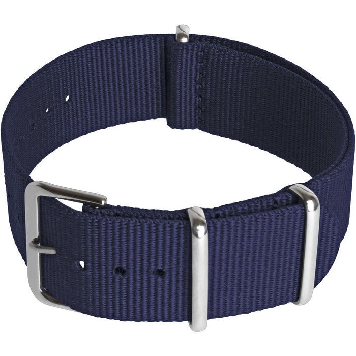 CampTeck Nylon Replacement Military NATO Watch Strap (widths 18|20|22|24mm) with Stainless Steel Pin Buckle for Spring Bar Watches