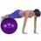 CampTeck Unisex Exercise Swiss Ball 65cm with Hand Pump for Fitness, Gym, Yoga, Pilates