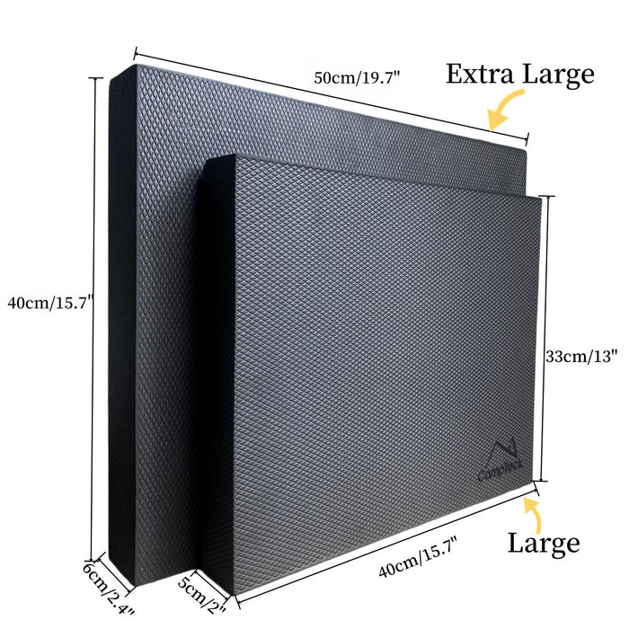 CampTeck Balance Foam Pad - Lightweight Non-Slip for Stability, Strength, Yoga Support & Core Training