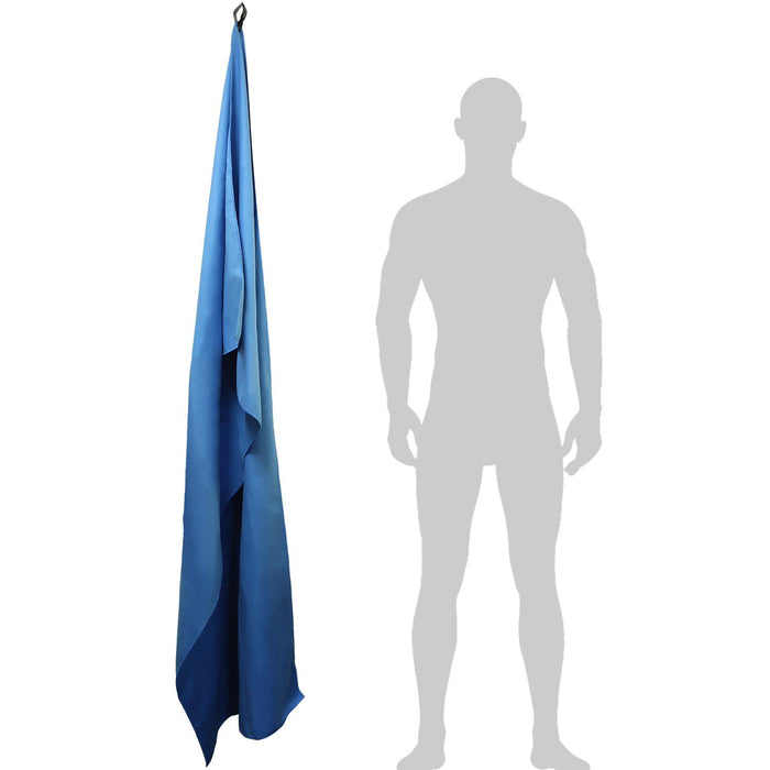 CampTeck Large (180x80cm) Lightweight and Compact Quick Dry Microfiber Travel Towel for Sports, Gym, Beach, Swimming, Yoga, Camping