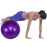 CampTeck Unisex Exercise Swiss Ball 65cm with Hand Pump for Fitness, Gym, Yoga, Pilates