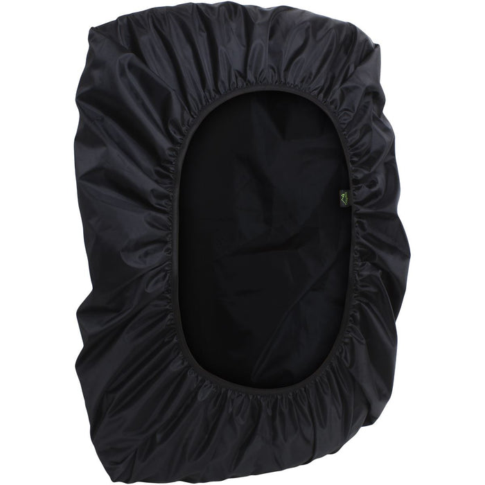 Water Resistant Rucksack Cover 20L - 35L Backpack Rain Cover - Black