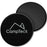 CampTeck 2x Dual Sided Gliding Discs Core Sliders for Home Fitness Abdominal Full Body Exercises – Carpet & Hard Floors