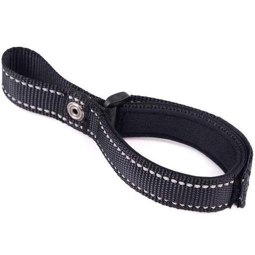 igadgitz home U7295 Adjustable Safety Dog Lead Wrist Strap, for Retractable & Standard Pet Leads - Black