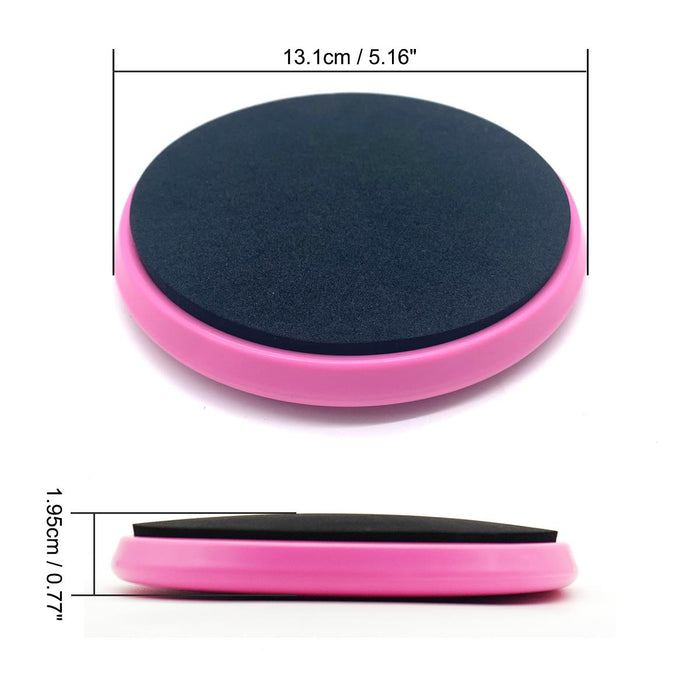 CampTeck U7271 Ballet Turning Disc, Pirouette Board, Round Dancers Turning Board, Spin Board Ice Skating - Pink with Black Foam