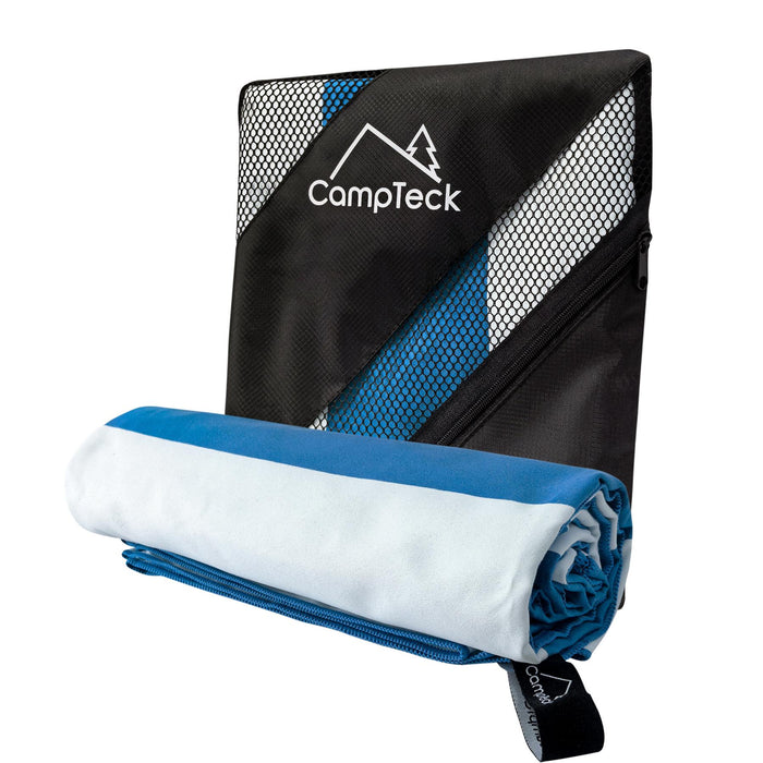 CampTeck Large (180x80cm) Lightweight and Compact Quick Dry Microfiber Travel Towel for Sports, Gym, Beach, Swimming, Yoga, Camping