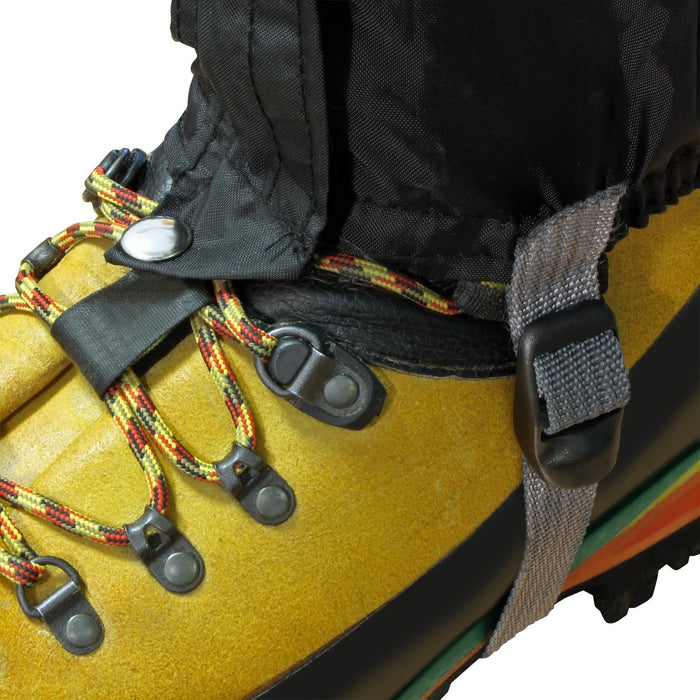 CampTeck Waterproof Walking Gaiters Polyester (One Size Fits All) Hiking, Walking, Orienteering, Mountaineering, Climbing, Hunting, Snow or Wet Outdoor Adventure - 1 Pair