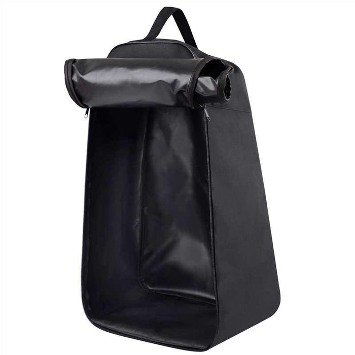 CampTeck U7314 Polyester Wellington Boot Bag, Water Resistant, Isolates Dirt, Portable, Tidy Storage - Black