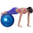 CampTeck Unisex Exercise Swiss Ball 65cm with Hand Pump for Fitness, Gym, Yoga, Pilates