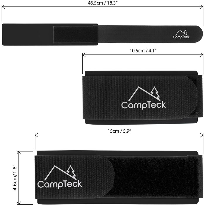 Ski Straps, Ski Ties, Ski Bands Fasteners for Skis for Easy Carrying - 1 Pair (2 straps)