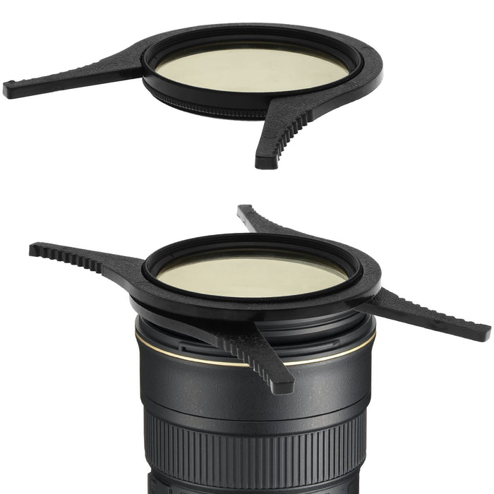 iGadgitz Xtra Camera Filter Lens Wrench Combo Kit 49, 52, 55, 58, 67, 72, 77mm