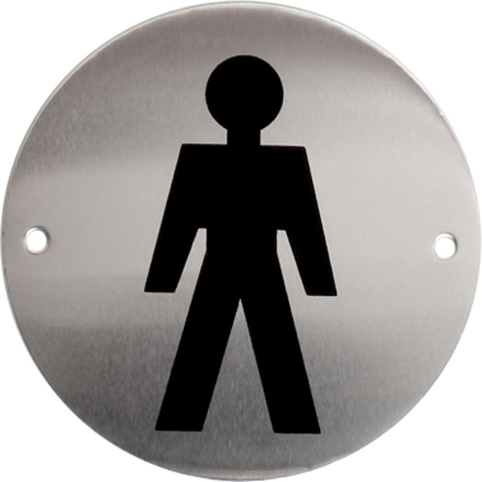 iGadgitz Home Aluminium WC sign, Toilet Sign, Washroom Sign, Restroom sign, Lavatory Sign - Toilets, Lavatories, Cloakrooms, Restrooms, Washrooms