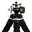 iGadgitz Lightweight Small Universal Flexible Foam Mini Tripod for Compact Cameras – Black