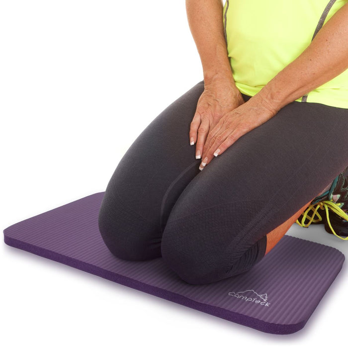 CampTeck Non-Slip Yoga Knee Pad Soft Foam Yoga Knee Mat for Fitness, Exercise, Workout, Gym, Pilates etc.