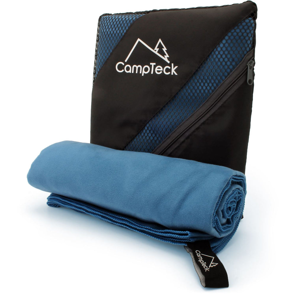 CampTeck Large (180x80cm) Lightweight and Compact Microfibre Towel for Sports, Gym, Beach, Swimming, Yoga, Camping