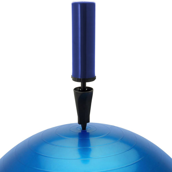 CampTeck U6764 Exercise Ball 65cm Swiss Ball with Hand Pump for Fitness, Gym, Yoga, Pilates, etc.