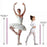 CampTeck Ballet Equipment Kit - Elastic Stretch Band & Dance Turning Board Ballet Pirouette Spin Board for Ballet Dancer