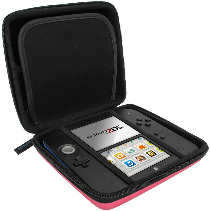 iGadgitz EVA Hard Protective Storage Case Cover with Carry Handle for Nintendo 2DS (various colours)