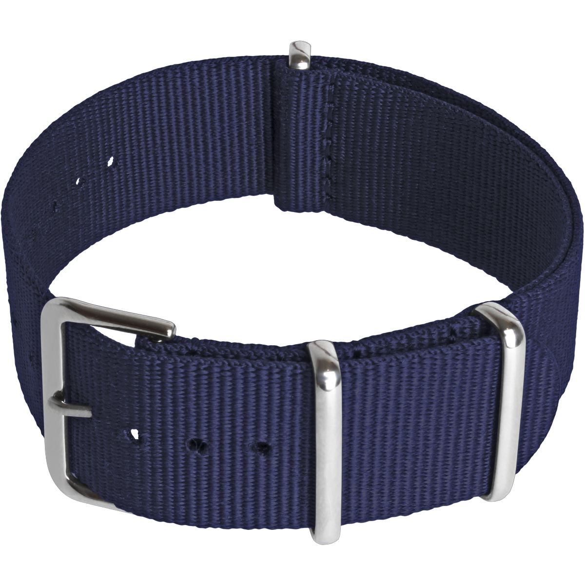 CampTeck Nylon Replacement Military Watch Strap (widths 18|20|22|24mm) with Stainless Steel Pin Buckle for Spring Bar Watches