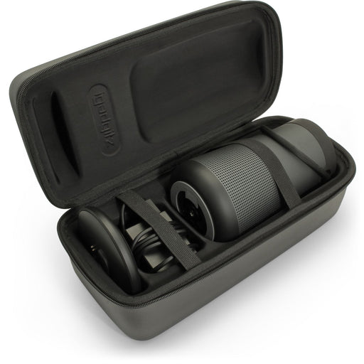 iGadgitz Black EVA Carrying Hard Travel Case Cover for Bose SoundLink Revolve+ Plus Bluetooth Speaker