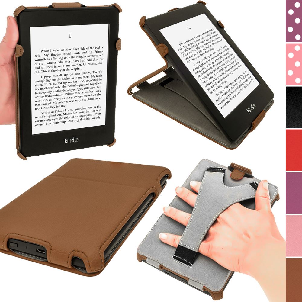 Étui compatible avec Kindle Paperwhite 6 pouces 2012,2013,2015,2016  version, Smart Wake Sleep