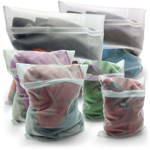 iGadgitz Home Zippered Laundry Bags Reusable Mesh Washing Bags