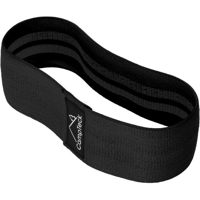 Polyester & Latex Hip Band Elasticated Glute Resistance Bands Non-slip Squat Band