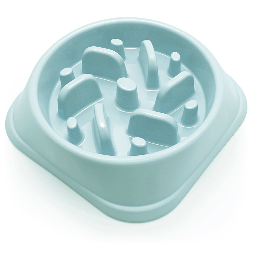 Slow Eat Maze Dog's Bowl 4 Cup - Gray - Boots & Barkley™ : Target