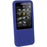 iGadgitz U2724 - Blue Silicone Skin Case Cover for Sony Walkman NWZ-E585 8GB 16GB  Screen Protector