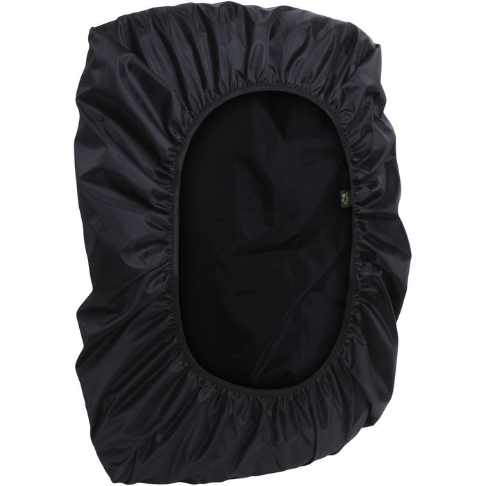 Water Resistant Rucksack Cover 25L - 40L Backpack Rain Cover - Black