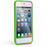 iGadgitz Green Glossy Crystal Gel Skin TPU Case Cover for Apple iPod Touch 6th & 5th Generation + Screen Protector