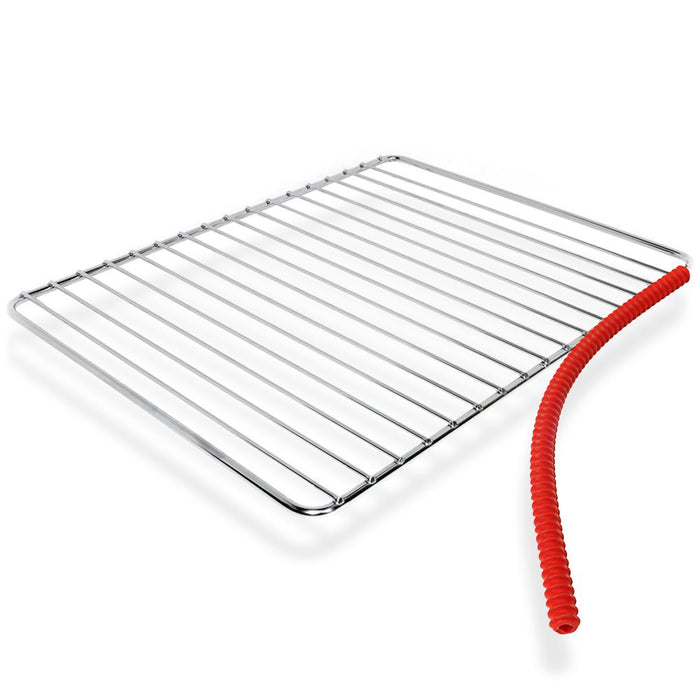 iGadgitz Home U6785 Silicone Oven Rack Guard BPA-Free Oven Rack Shields Burns and Scars Protector – Red, 2 Pieces