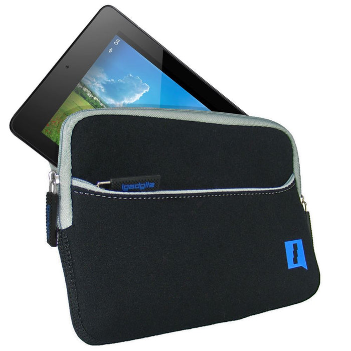 iGadgitz Neoprene Sleeve Case Cover with Front Pocket for 7" Tablet (various colours)