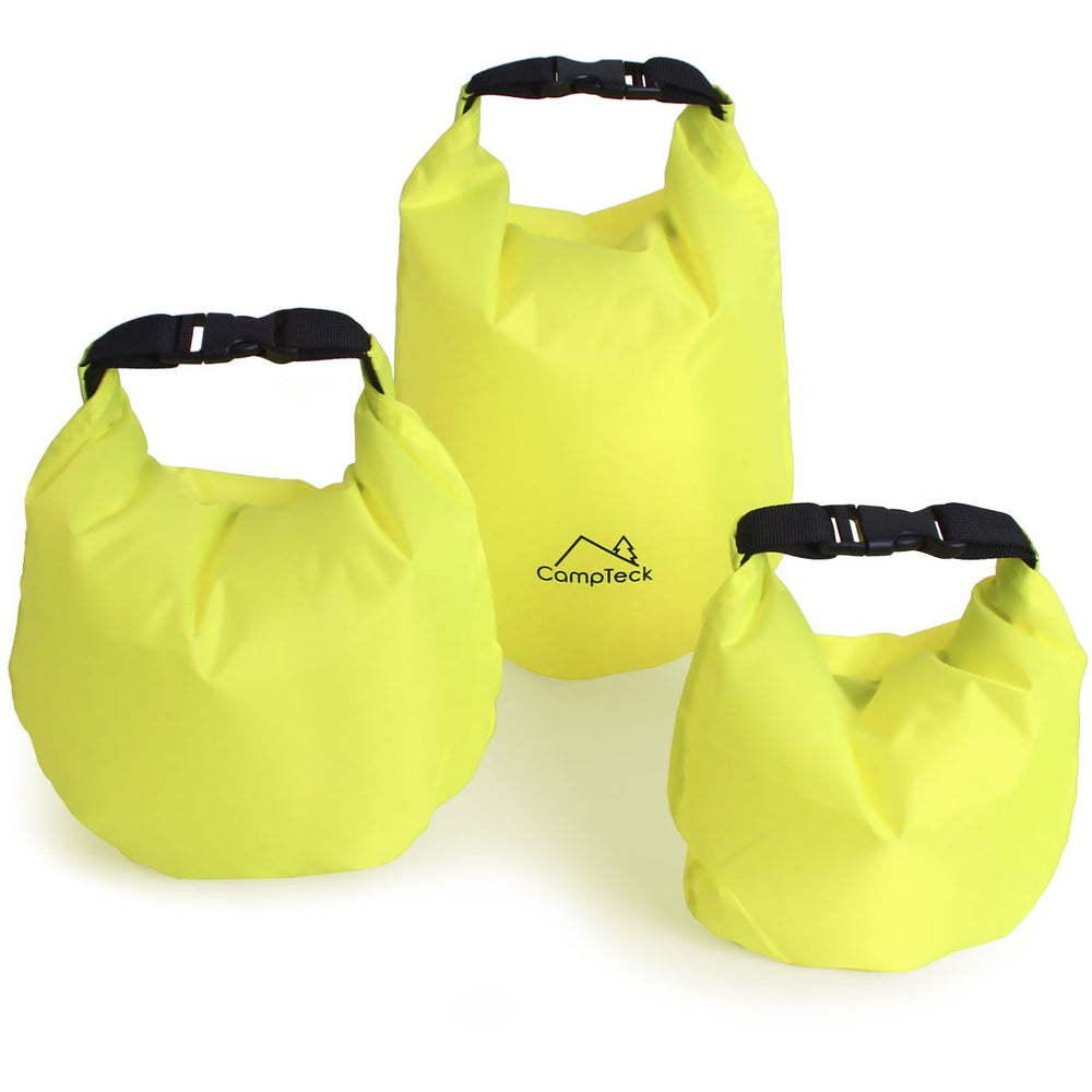 CampTeck Dry Sack Water Resistant Storage Dry Bag for Camping, Rafting, Fishing, Canoeing, Boating, Kayaking etc.