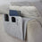 igadgitz home U7218 Bed Storage Pocket, Sofa Storage Pocket, Bedside Organiser Storage - Grey