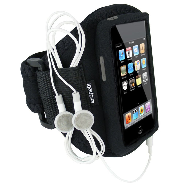 iGadgitz Water Resistant Neoprene Sports Armband for iPod Touch 1st, 2nd, 3rd and 4th Generation 8gb, 16gb, 32gb & 64gb