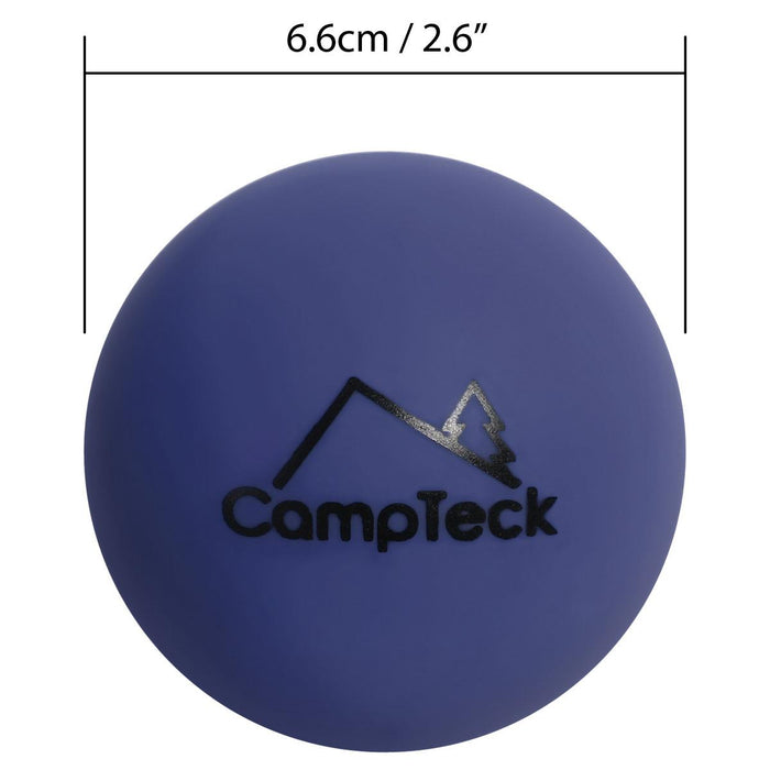 CampTeck Silicone Massage Ball, Trigger Point Balls, Myofascial Ball, Muscle Roller Ball (Soft|Medium|Hard - Set of 3 or Single)