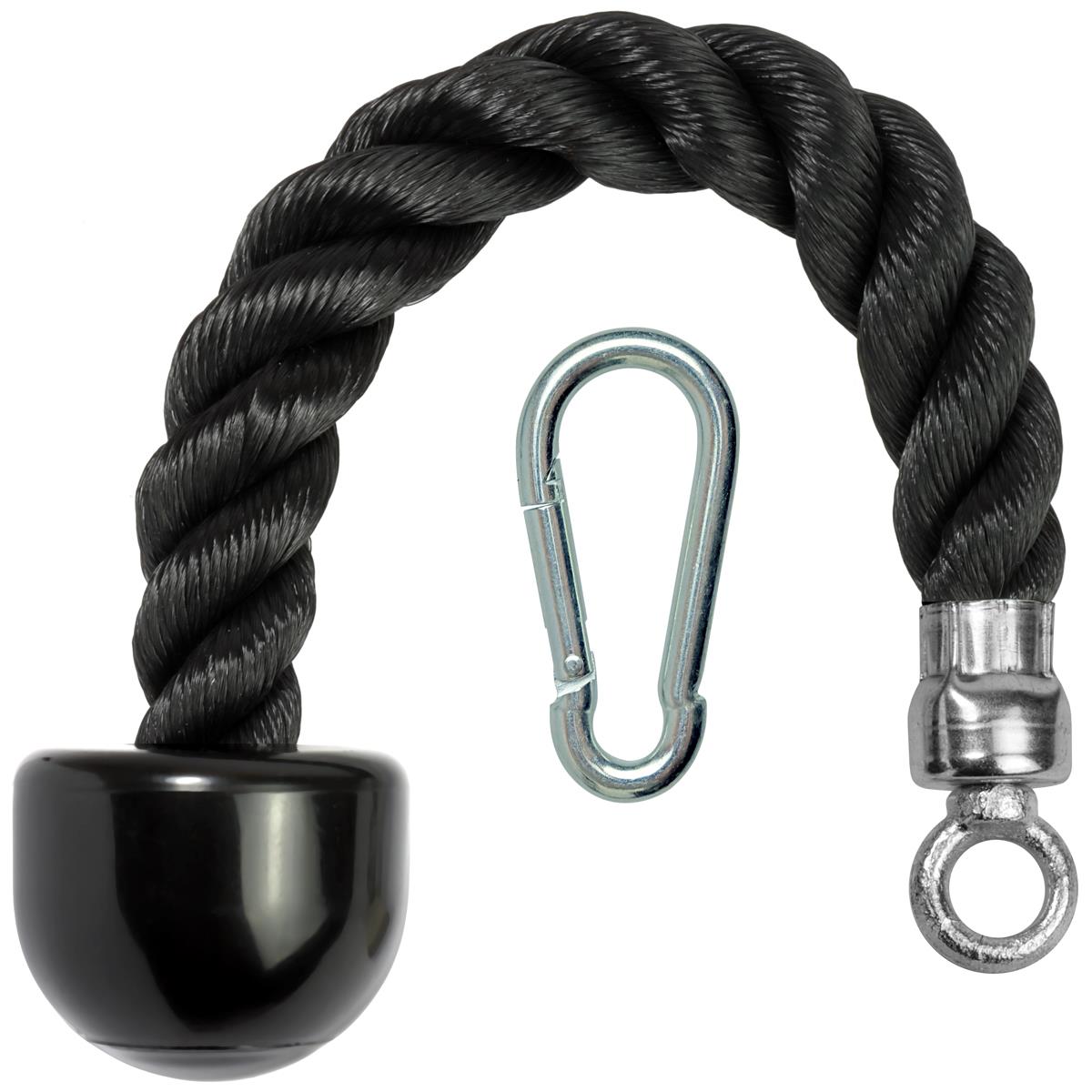 Get Tricep Rope Pull Down Grip for Cable Attachment- Gym Plus