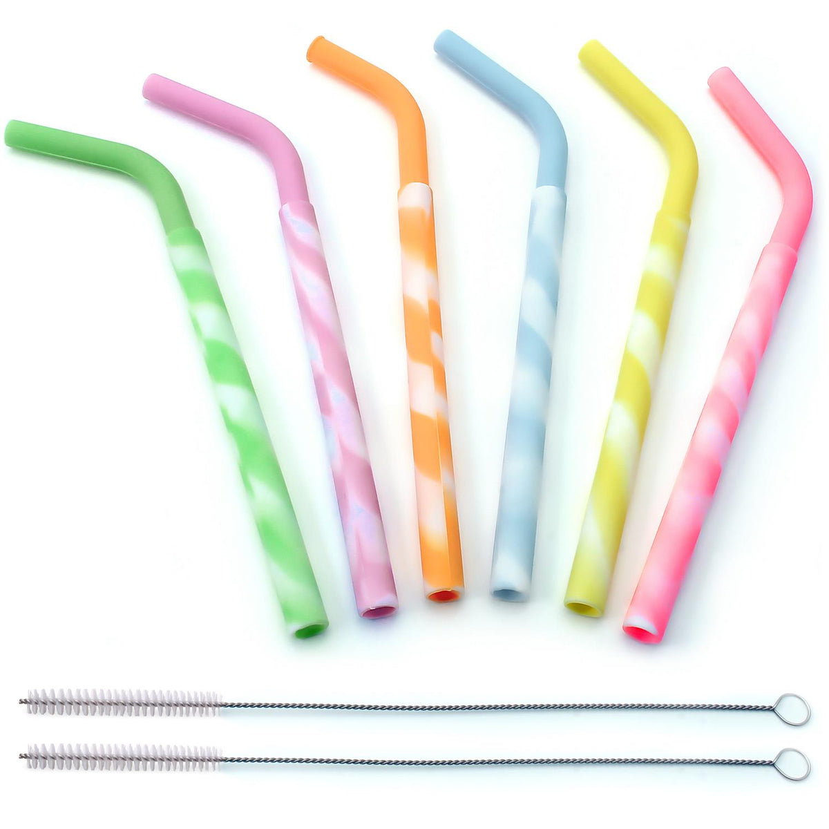 Food Grade BPA Free Straight Silicone Straws