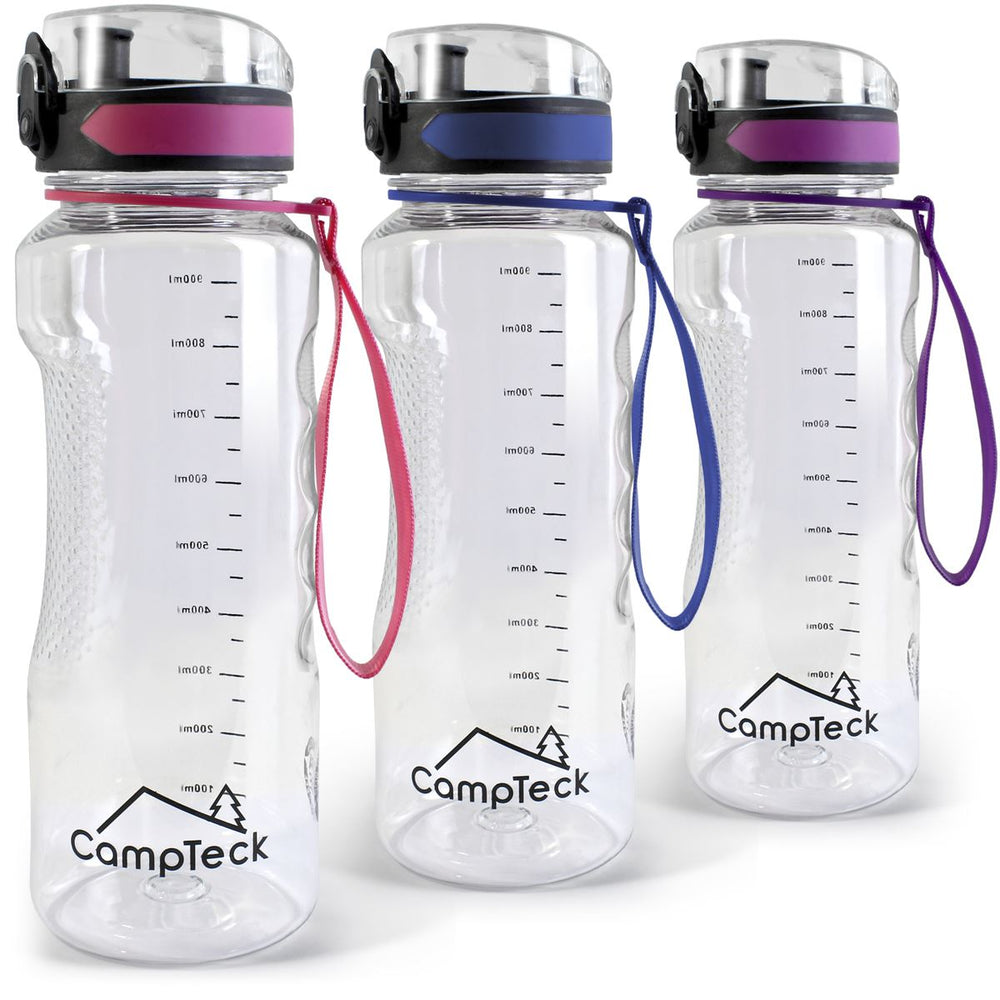CampTeck U6971 - Borraccia Palestra 1 litro 1000 ml Bottiglia Acqua BPA Free Tritan - Coperchio Flip Lock a Prova di Perdite - con Cinghia di Trasporto. - Viola - 1000 ml (1 litro CampTeck U6971 - Borraccia Palestra 1 litro 1000 ml Bottiglia Acqua BPA Free Tritan - Coperchio Flip Lock a Prova di Perdite - con Cinghia di Trasporto. - Viola - 1000 ml (1 litro